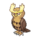 Noctowl Platinum sprite