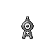 Unown Platinum sprite
