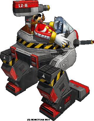 Dr. Eggman Sonic Adventure 2 / Battle artwork