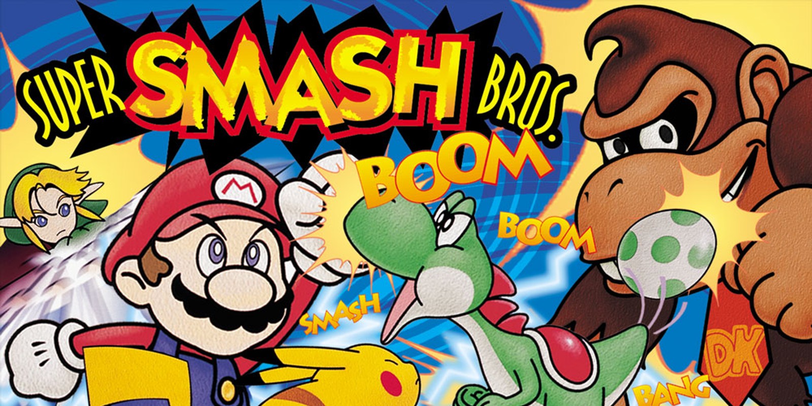 Nintendo promotional artwork for Super Smash Bros.