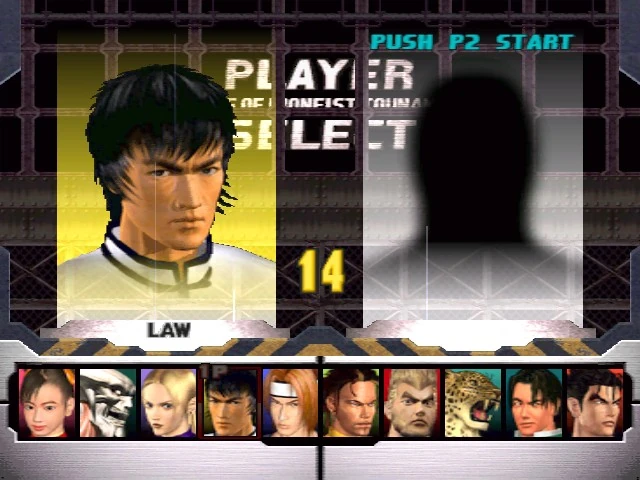 Arcade character selection — Arcade character selection