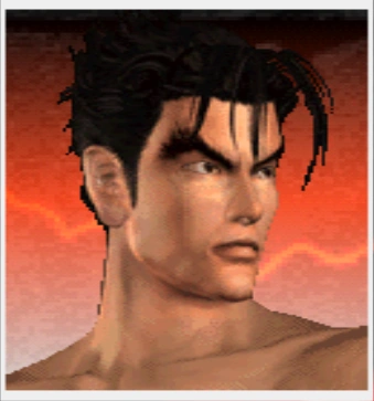 Jin Kazama — Tekken 3 portrait