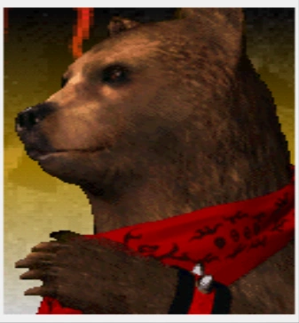 Kuma — Tekken 3 portrait