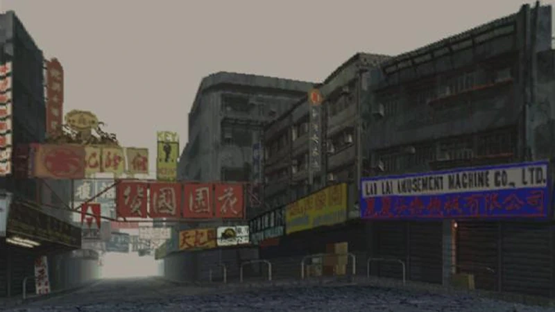 Hong Kong Street — Tekken 3 stage
