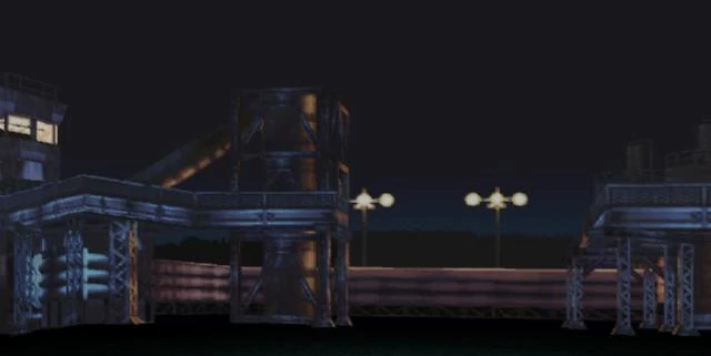 Laboratory Courtyard — Tekken 3 stage