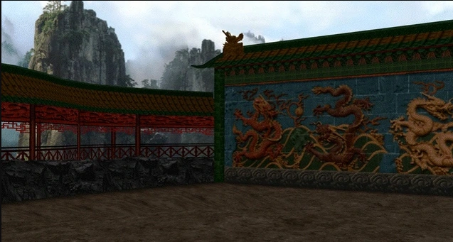 Martial Arts Dojo — Tekken 3 stage