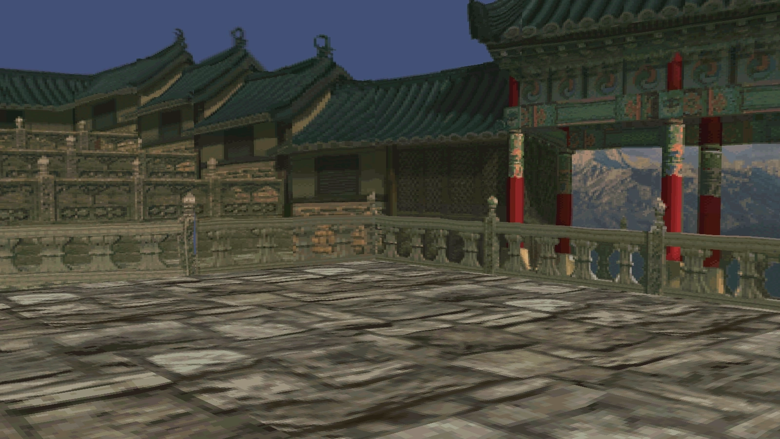 Taekwondo Dojo — Tekken 3 stage