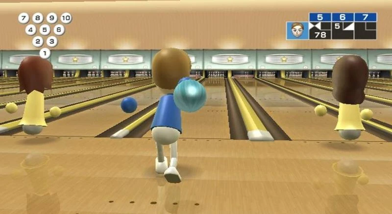Bowling gameplay