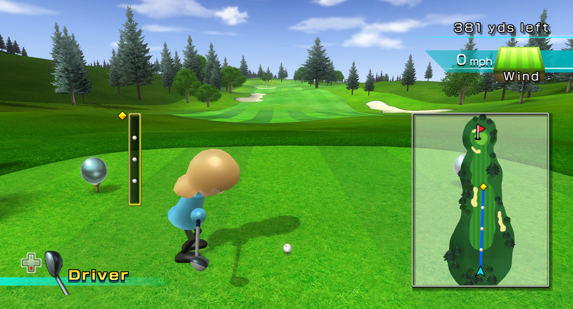 Golf gameplay