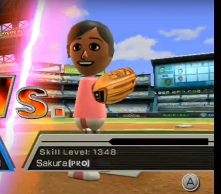Sakura, the Baseball champion