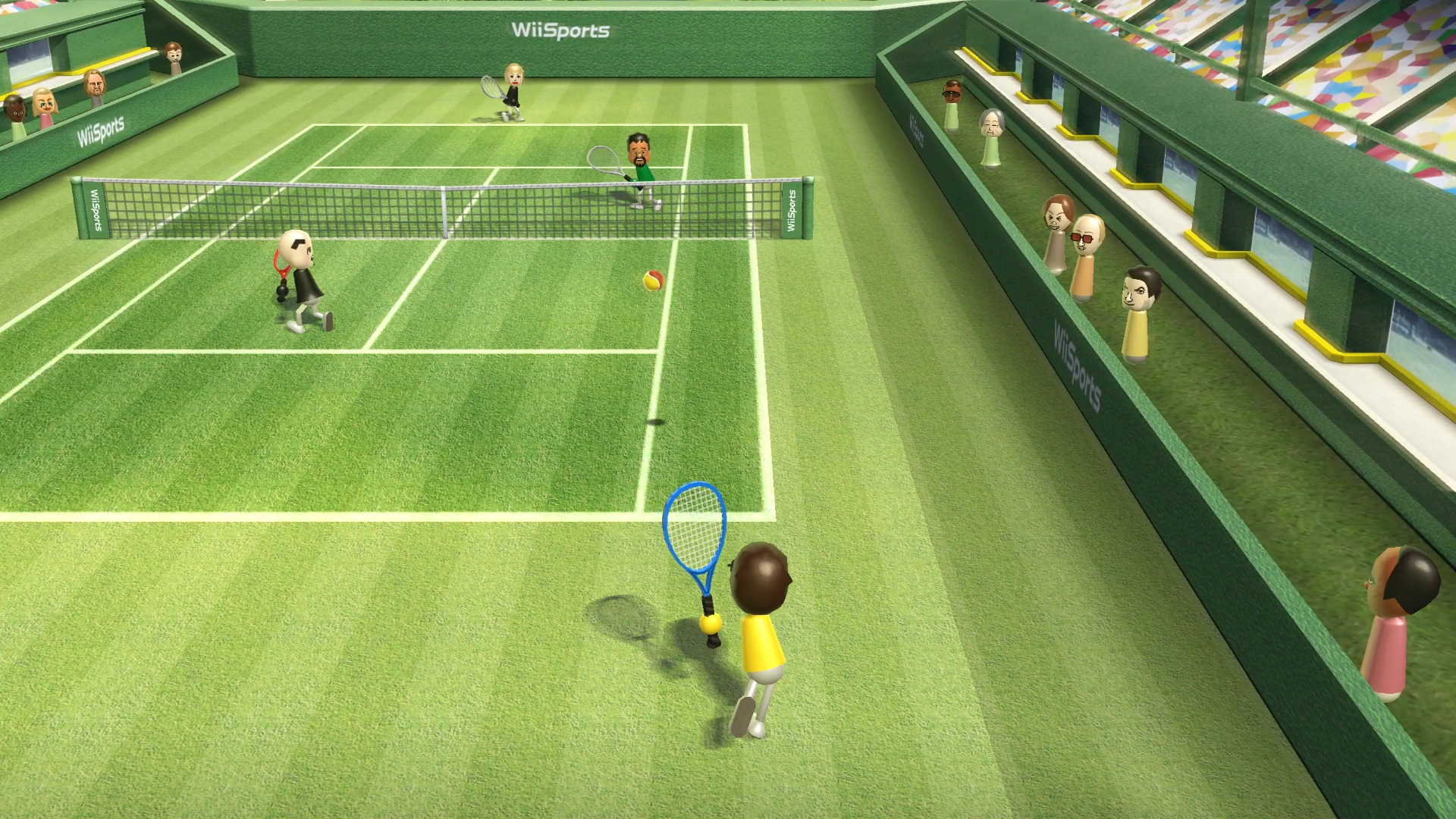 Tennis gameplay