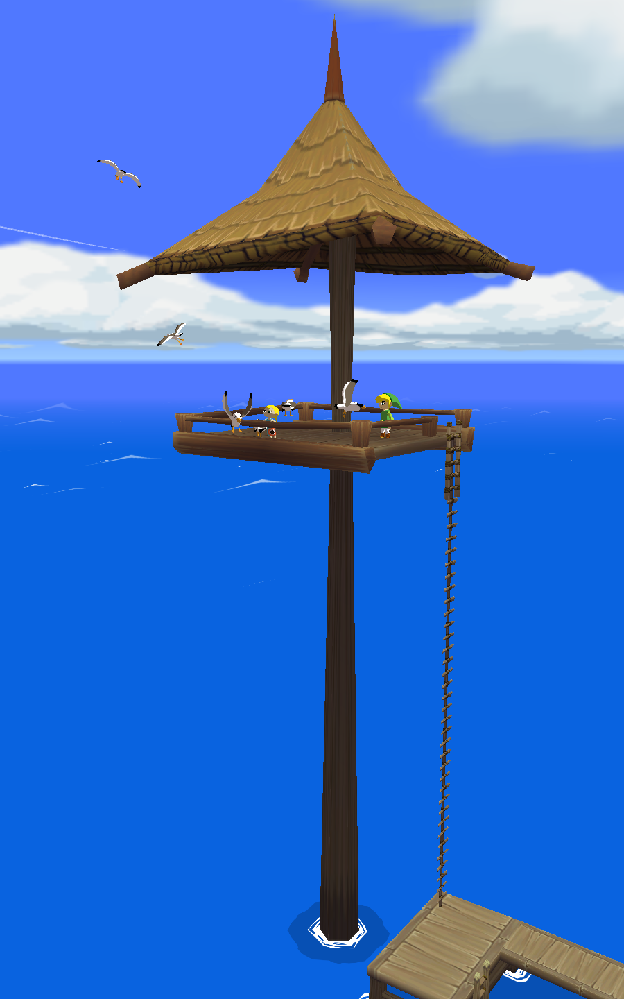 Aryll's Lookout — The Wind Waker