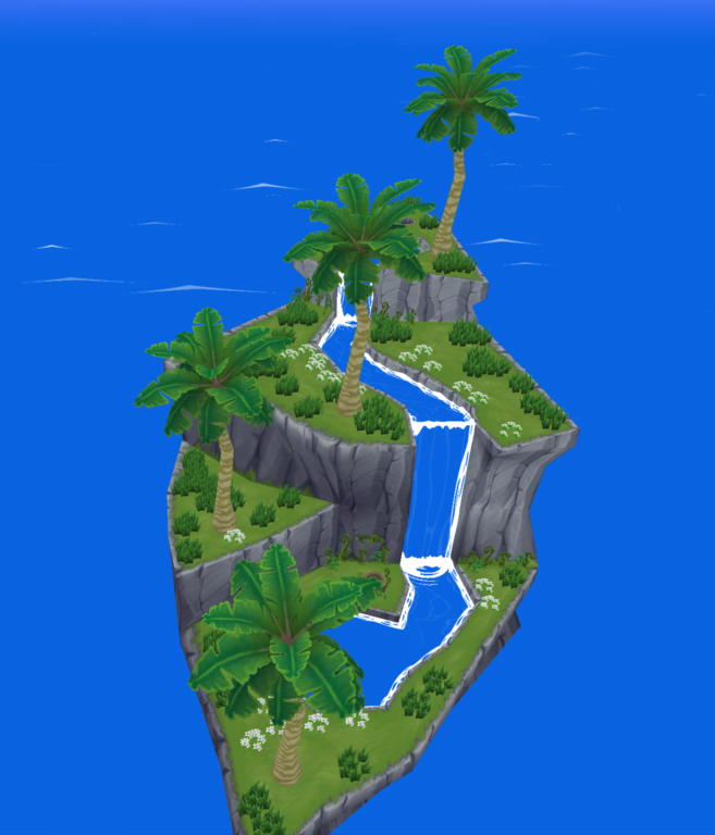 Diamond Steppe Island — The Wind Waker