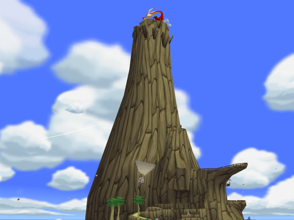 Dragon Roost Island — The Wind Waker
