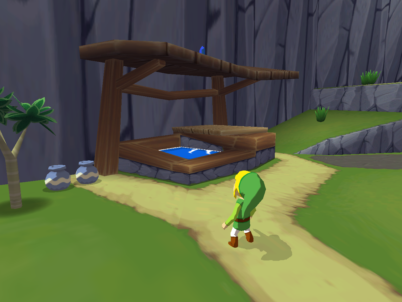 Outdoor Bath — The Wind Waker
