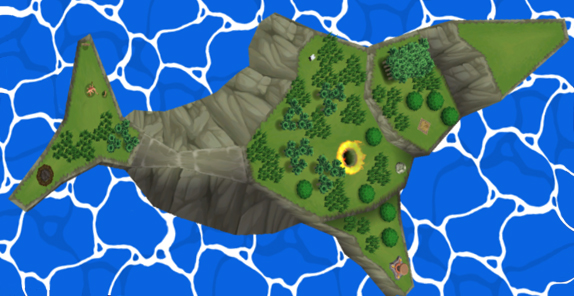 Shark Island — The Wind Waker