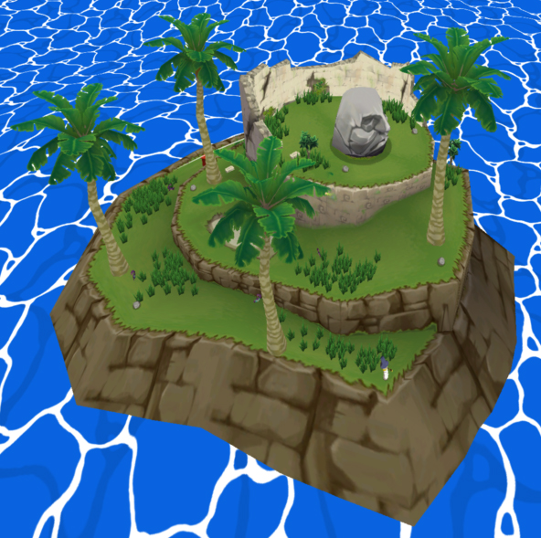 Stone Watcher Island — The Wind Waker