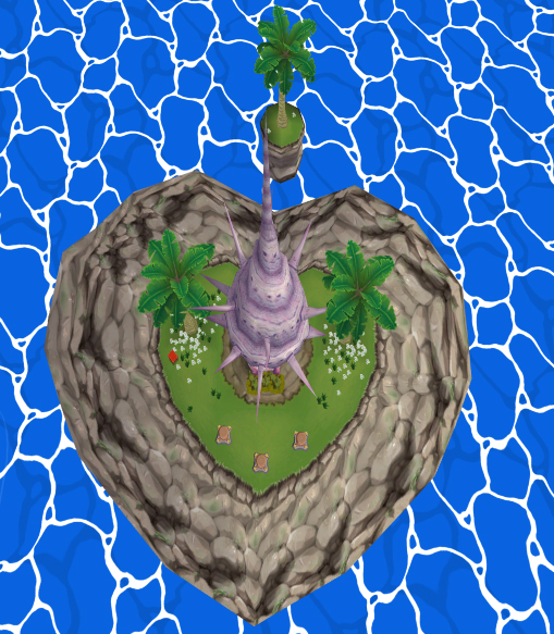 Thorned Fairy Island — The Wind Waker