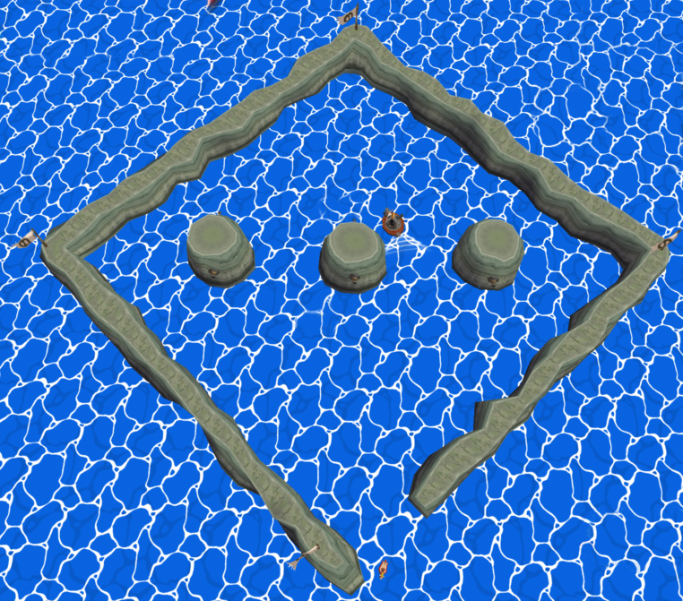 Three-Eye Reef — The Wind Waker